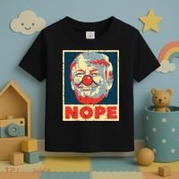 Nope Anti Trump Clown Impeach No Donald Toddler T-Shirt thumb 3
