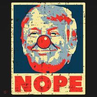 Nope Anti Trump Clown Impeach No Donald Kids Hoodie thumb 5