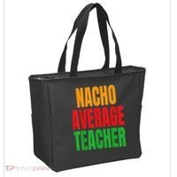 Nacho Average Teacher Mexican Teacher Cinco De Mayo Fiesta Tote Bag thumb 2