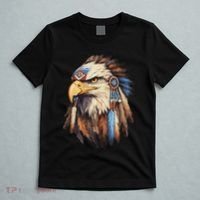 Native American Tribal Dream Catcher Eagle Tribal Animal Art T-Shirt thumb 5