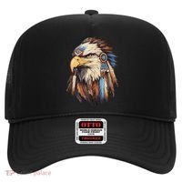 Native American Tribal Dream Catcher Eagle Tribal Animal Art Hat thumb 0