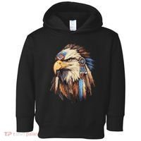 Native American Tribal Dream Catcher Eagle Tribal Animal Art Toddler Hoodie thumb 0