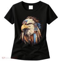 Native American Tribal Dream Catcher Eagle Tribal Animal Art Women's T-Shirt thumb 0