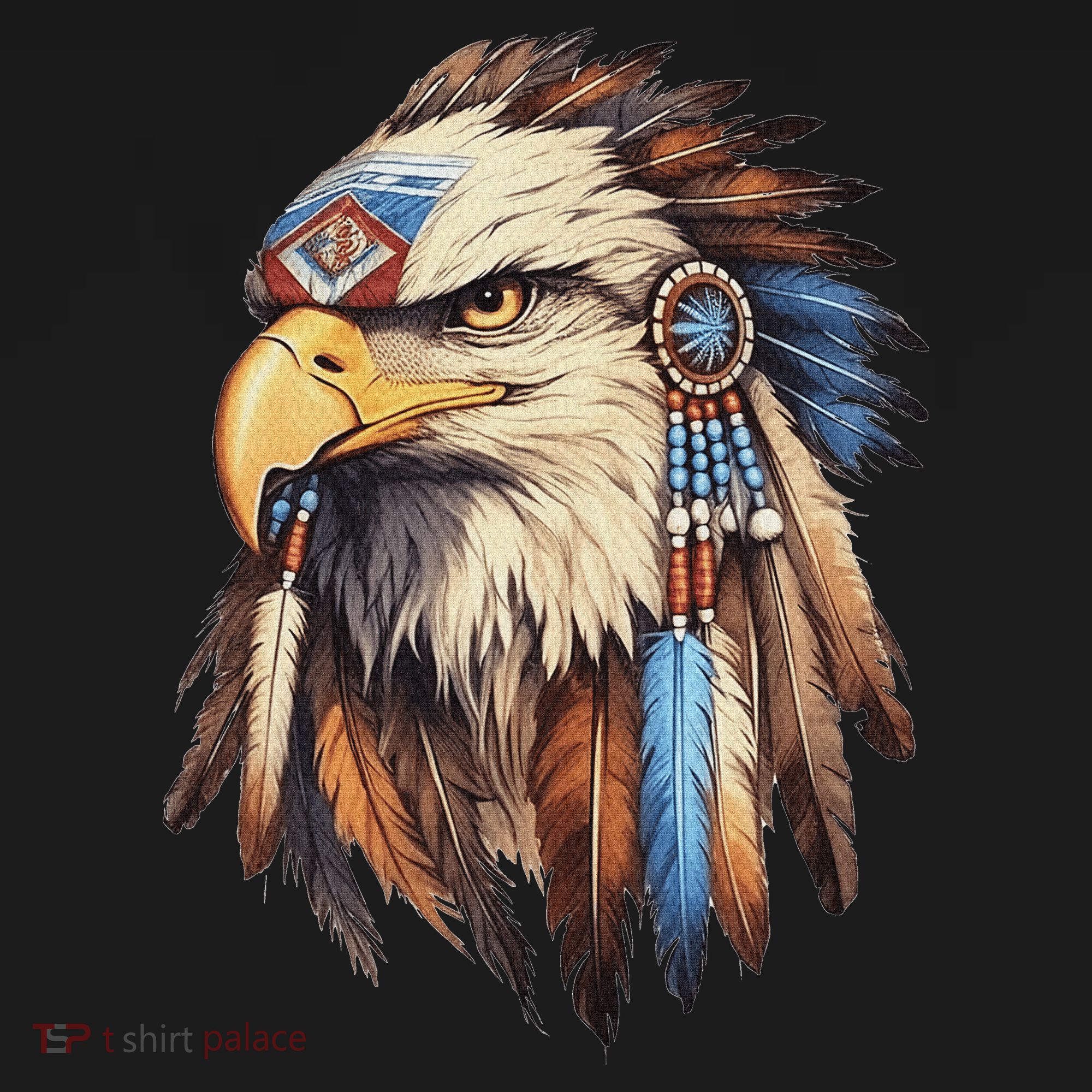Native American Tribal Dream Catcher Eagle Tribal Animal Art Kids Sweatshirt