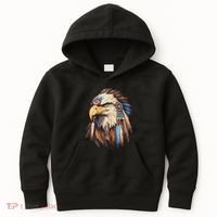 Native American Tribal Dream Catcher Eagle Tribal Animal Art Kids Hoodie thumb 0