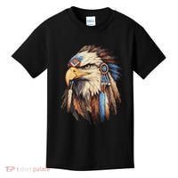 Native American Tribal Dream Catcher Eagle Tribal Animal Art Kids T-Shirt thumb 0