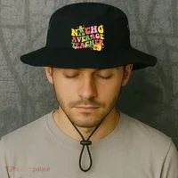 Nacho Average Teacher Cinco De Mayo Bucket Hat thumb 2