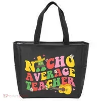 Nacho Average Teacher Cinco De Mayo Tote Bag thumb 0