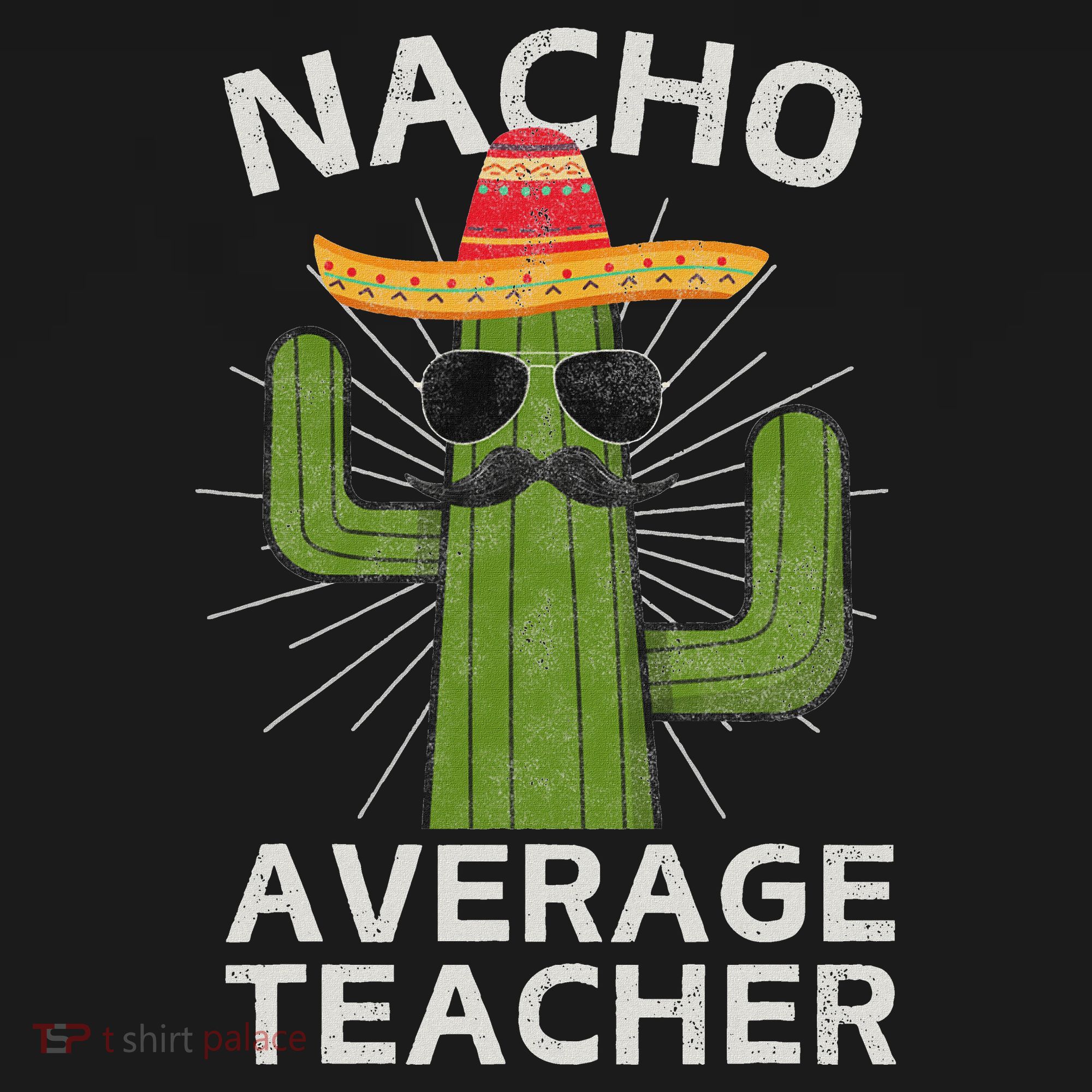 Nacho Average Teacher Funny Best Teacher Cinco De Mayo Hoodie