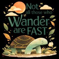 Not All Those Who Wander Are Fast Turtle Coffee Mug thumb 5