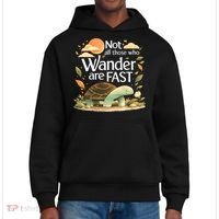 Not All Those Who Wander Are Fast Turtle District V.I.T. Heavyweight Hoodie thumb 0