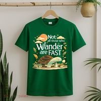 Not All Those Who Wander Are Fast Turtle T-Shirt thumb 2