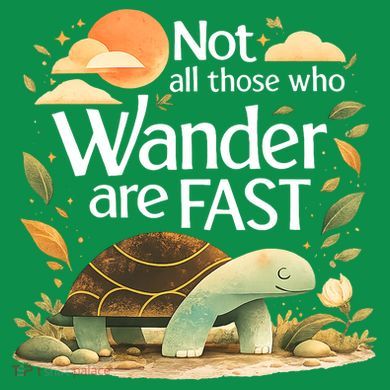 Not All Those Who Wander Are Fast Turtle Coaster