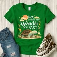 Not All Those Who Wander Are Fast Turtle Women's T-Shirt thumb 3