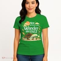 Not All Those Who Wander Are Fast Turtle Women's T-Shirt thumb 4