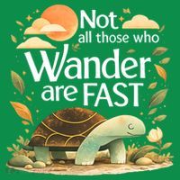 Not All Those Who Wander Are Fast Turtle Women's T-Shirt thumb 6