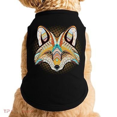 Native American Tribal Fox Face Doggie Tank