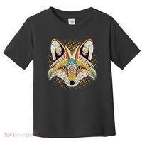 Native American Tribal Fox Face Toddler T-Shirt thumb 0