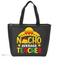 Nacho Average Teacher Mexican Teacher Cinco De Mayo Fiesta Tote Bag thumb 0