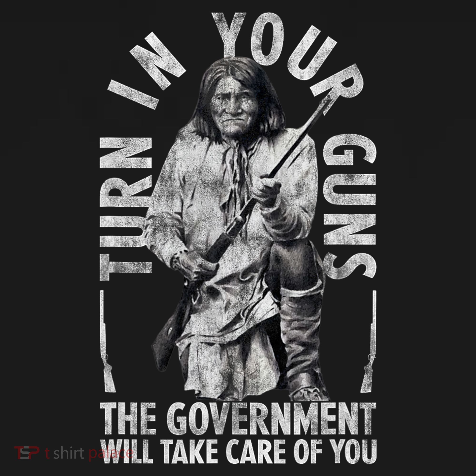 Native America Turn Your Guns Government Take Care Of You Women's Hoodie