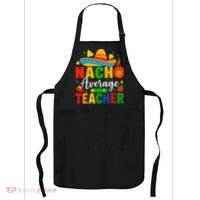 Nacho Average Teacher Apple Cinco De Mayo Teacher Women Apron thumb 0