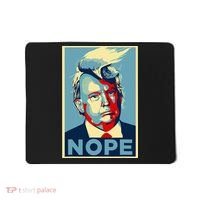 Nope Anti Trump Funny Trump Hair Mousepad thumb 0