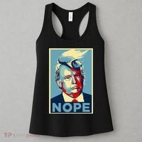 Nope Anti Trump Funny Trump Hair Women's Tank Top thumb 3