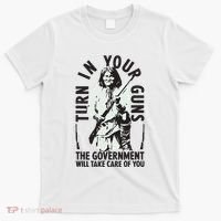 Native America Turn In Your Guns Government Take Care Of You T-Shirt thumb 0