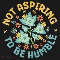 Not Aspiring To Be Humble Feminist Girl Power Women's Hoodie thumb 2