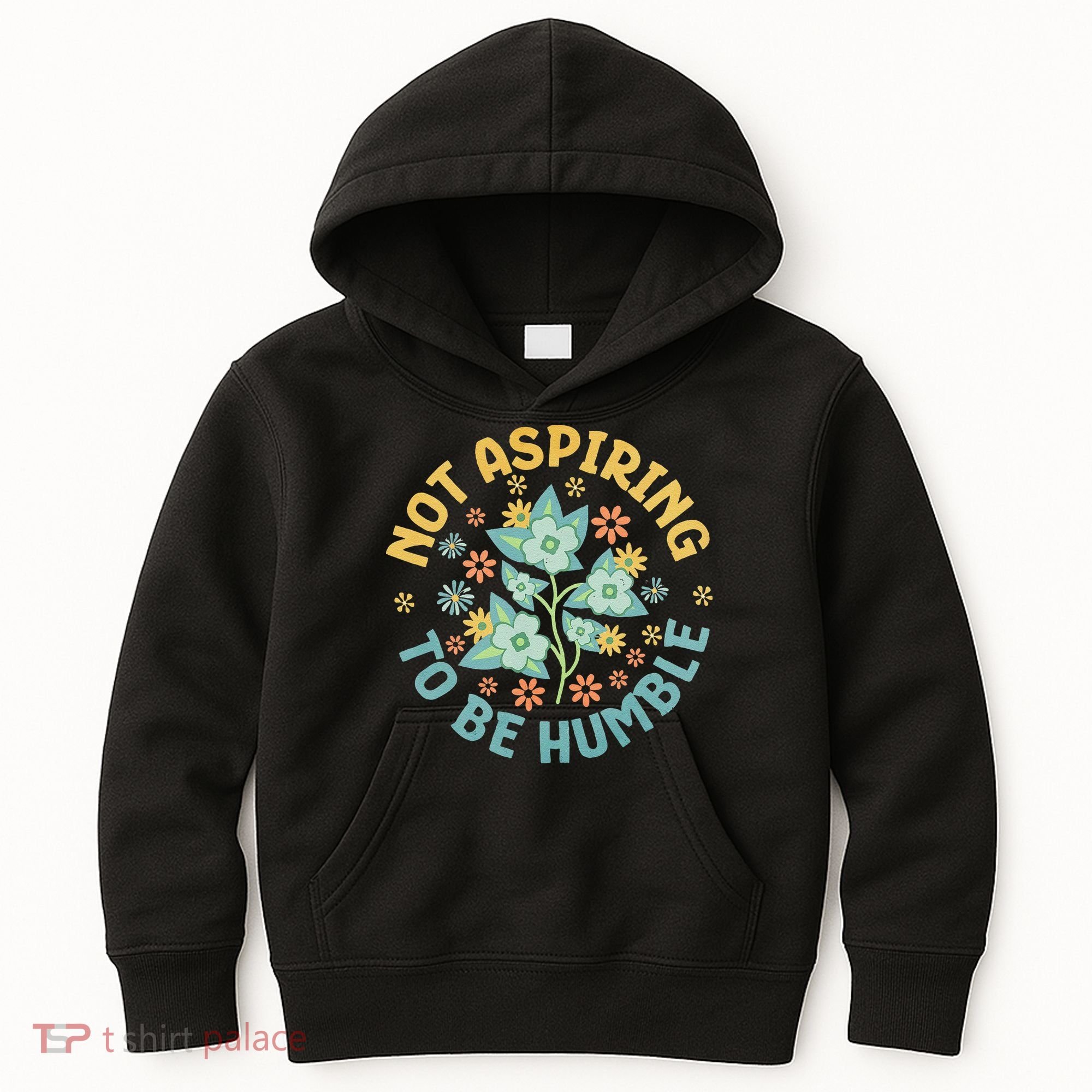 Not Aspiring To Be Humble Feminist Girl Power Kids Hoodie