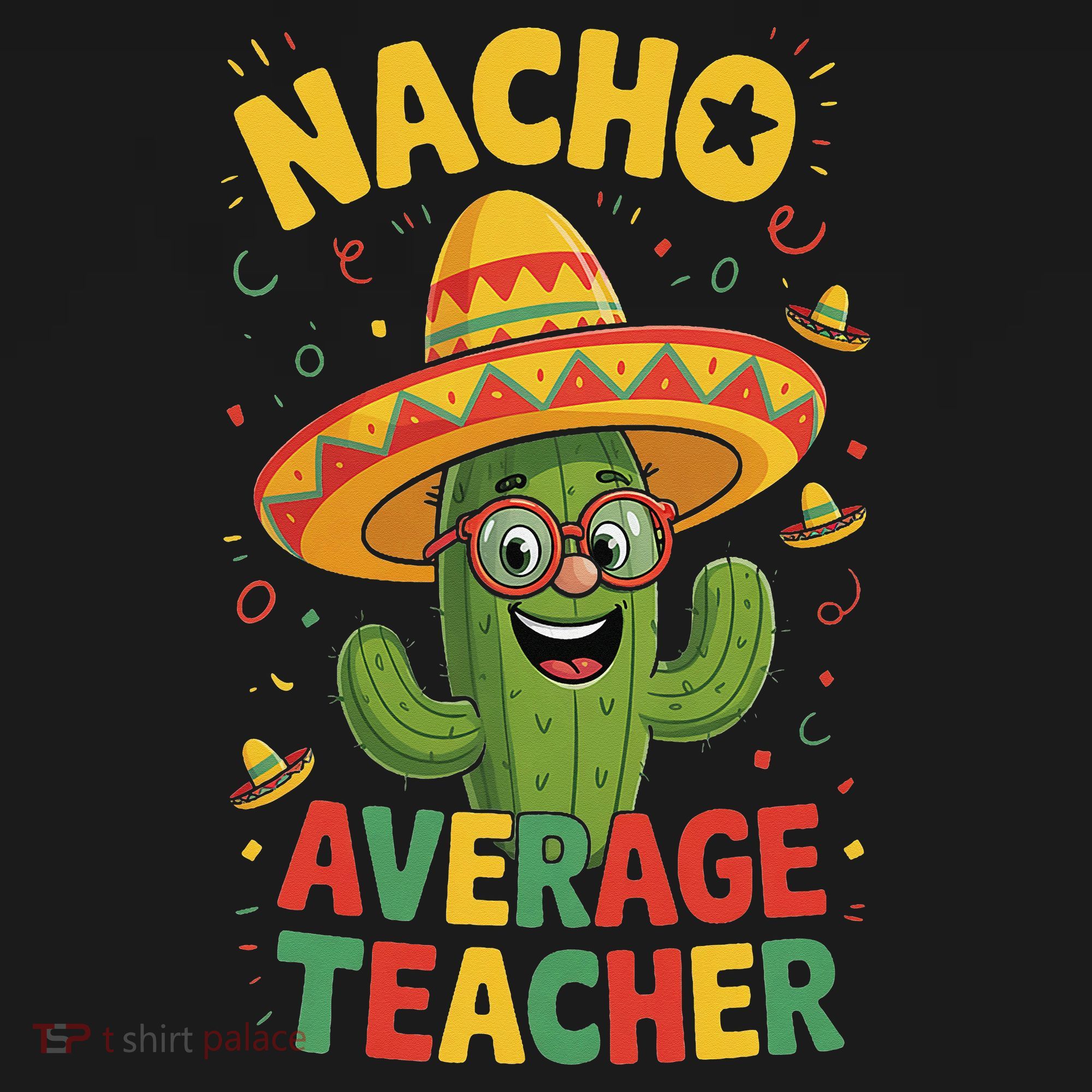 Nacho Average Teacher Apple Cinco De Mayo Teacher Women Women's Hoodie