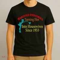 Narcotics Anonymous Turning Hos Into Housewives 1953 T-Shirt thumb 3