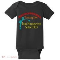 Narcotics Anonymous Turning Hos Into Housewives 1953 Baby Bodysuit thumb 0