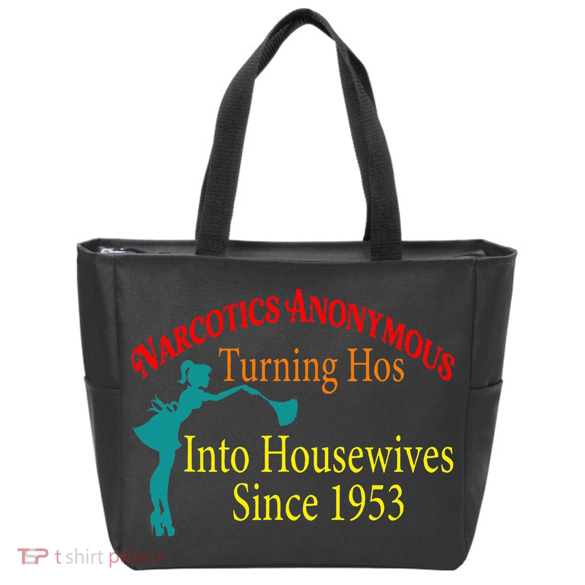Narcotics Anonymous Turning Hos Into Housewives 1953 Tote Bag