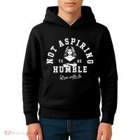 Not Aspiring To Be Humble Kids Hoodie thumb 4