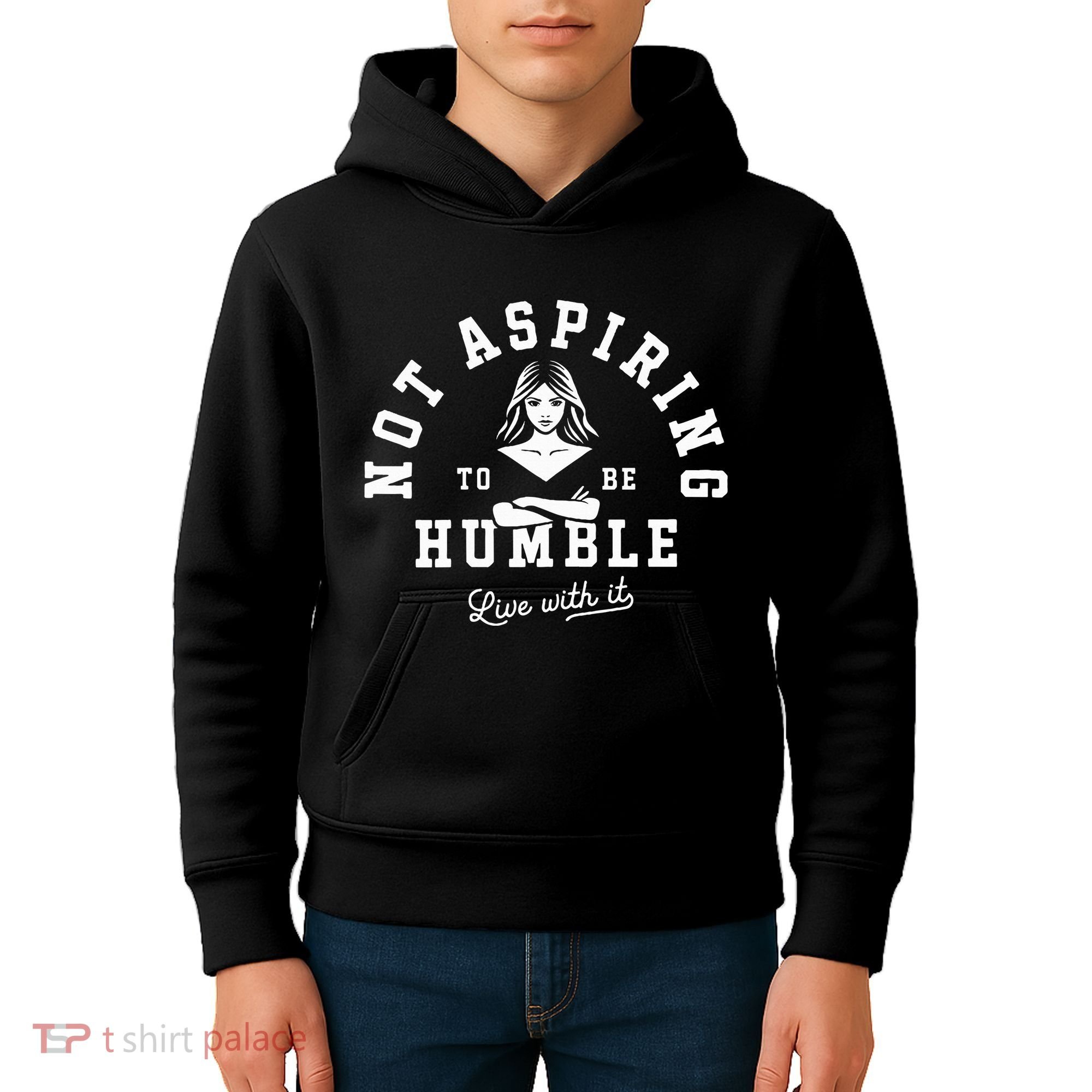 Not Aspiring To Be Humble Kids Hoodie