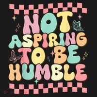 Not Aspiring To Be Humble Groovy Coaster thumb 2