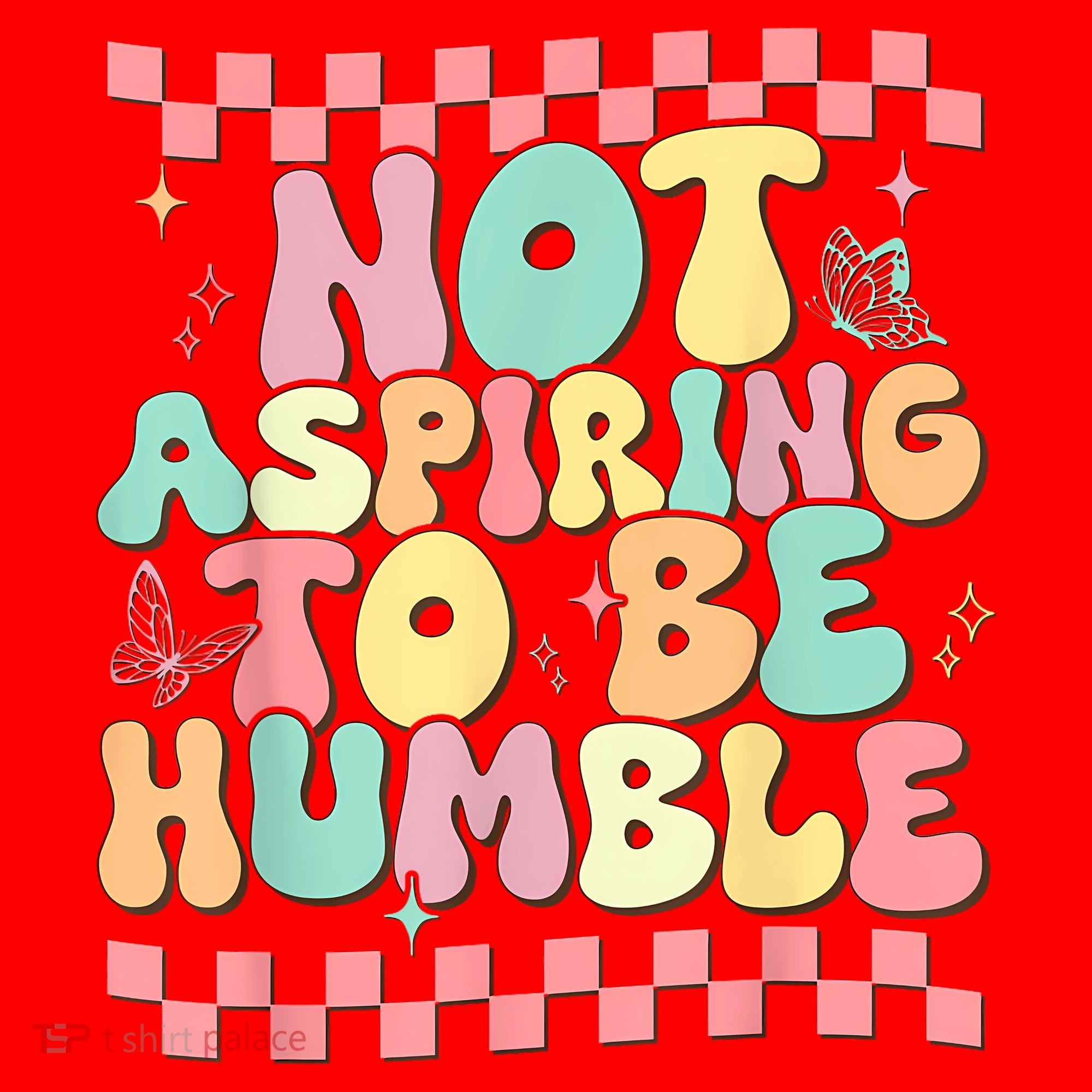 Not Aspiring To Be Humble Groovy Santa Hat