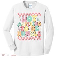 Not Aspiring To Be Humble Groovy Kids Long Sleeve Shirt thumb 0