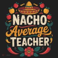 Nacho Average Teacher Apple Cinco De Mayo Teacher Women Hat thumb 2