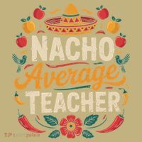 Nacho Average Teacher Apple Cinco De Mayo Teacher Women Hoodie thumb 7