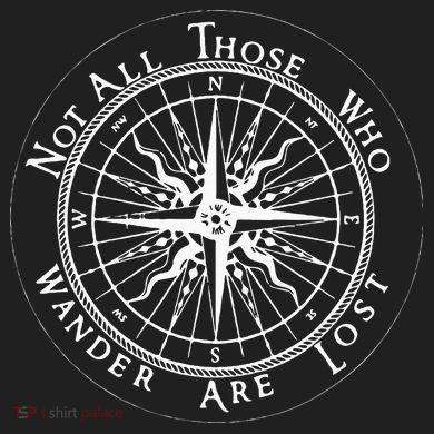 Not All Those Who Wander Are Lost Sport-Tek Posi-UV Pro Polo