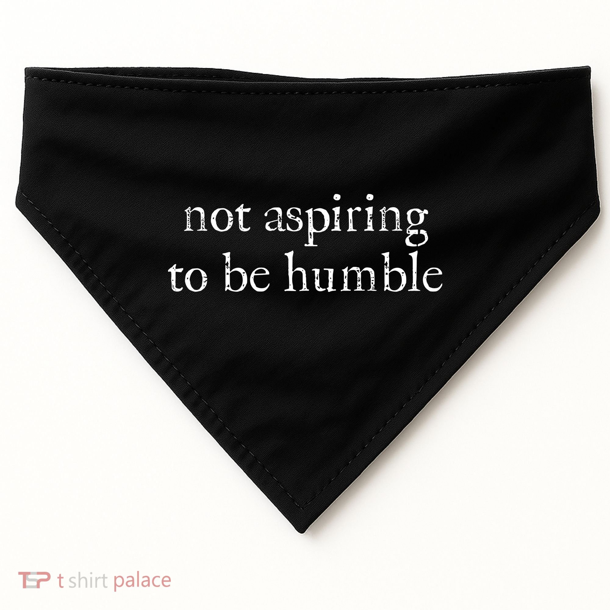Not Aspiring To Be Humble Kamala Harris USA-Made Doggie Bandana