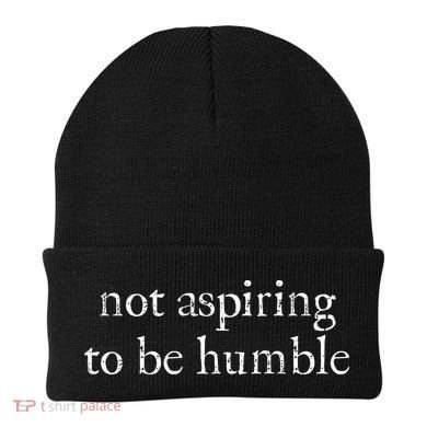 Not Aspiring To Be Humble Kamala Harris Beanie