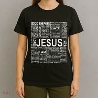 Names And Titles Of Jesus Christian T-Shirt thumb 4