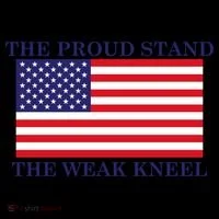 National Anthem The Proud Stand The Weak Kneel Coffee Mug thumb 5