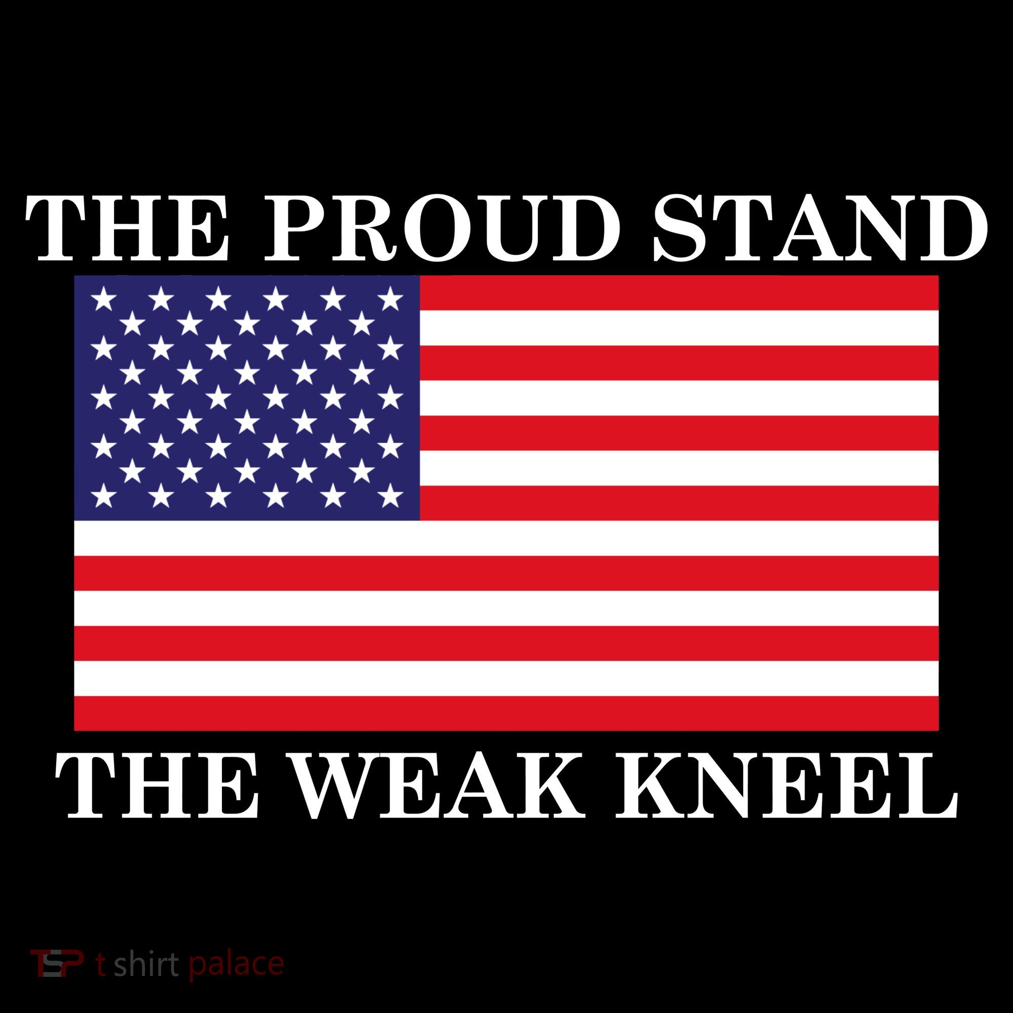 National Anthem The Proud Stand The Weak Kneel Women's Hoodie