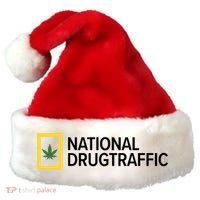 National Drug Traffic Parody Drug Santa Hat thumb 0