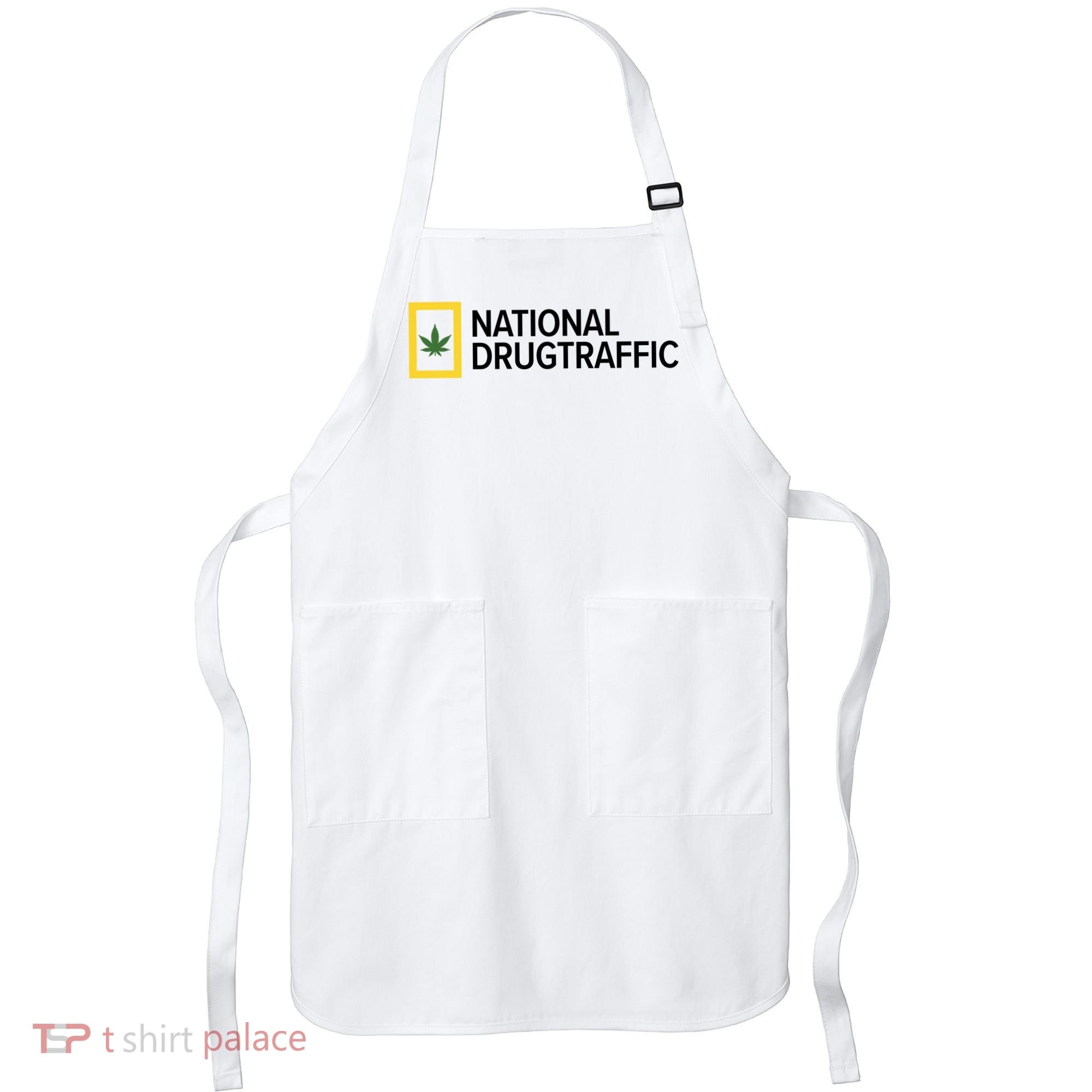 National Drug Traffic Parody Drug Apron