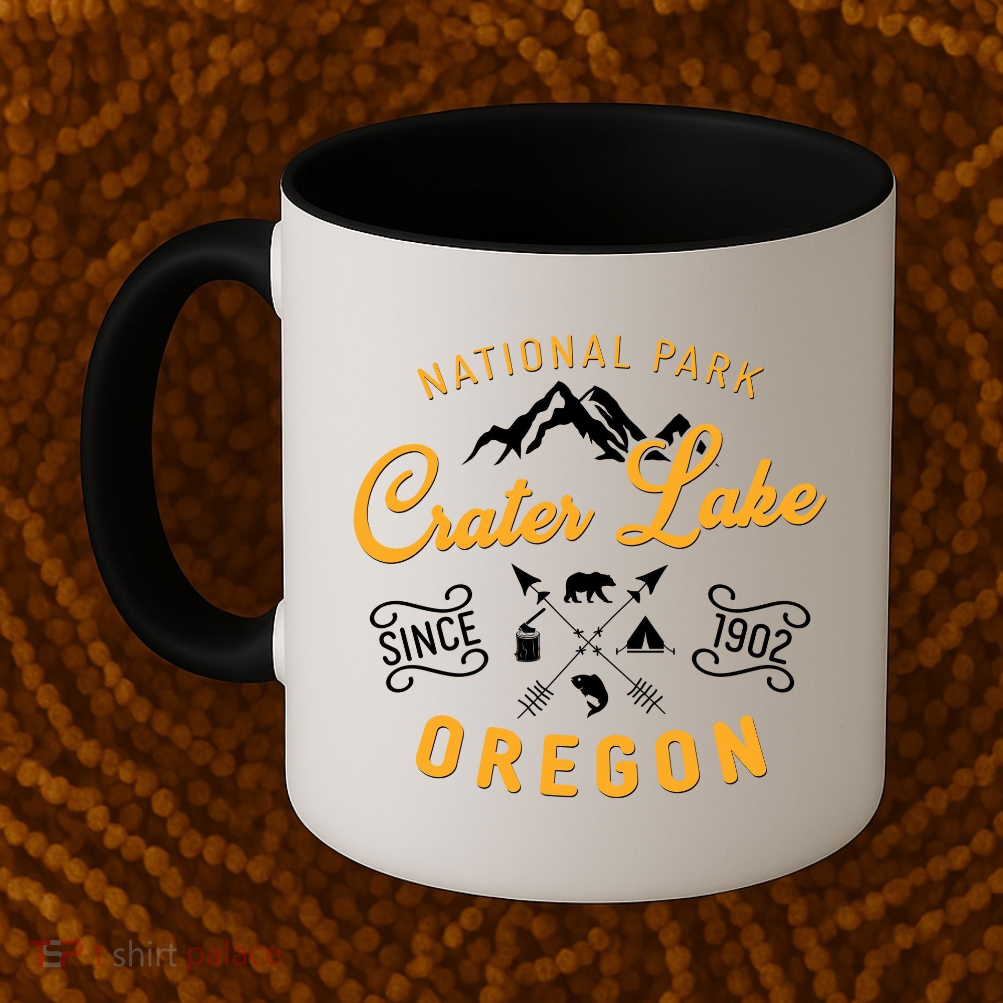 National Park Crater Lake Oregon Since 1902 Coffee Mug